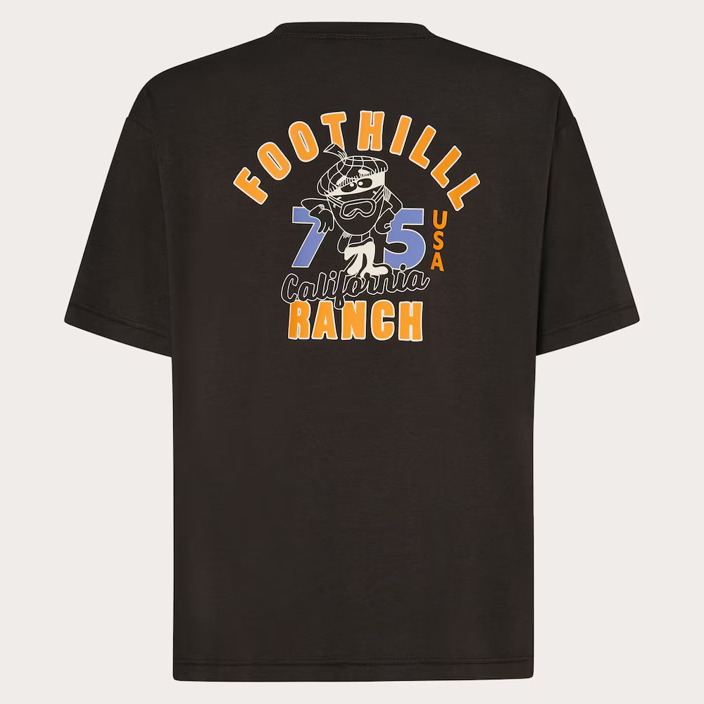 オークリー Tシャツ 半袖 メンズ En New Retro Tee Foothill 2.0 shadow/black FOA407660-22H