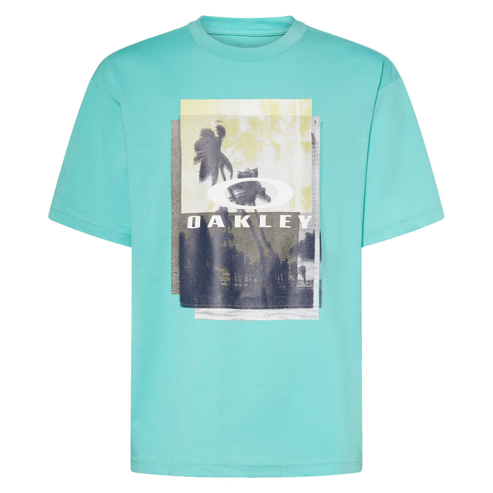 OAKLEY オークリー Tシャツ 半袖 メンズ 吸汗速乾 UVカット Enhance Qdc SS Tee Sunset 4.0 FOA407662-78K