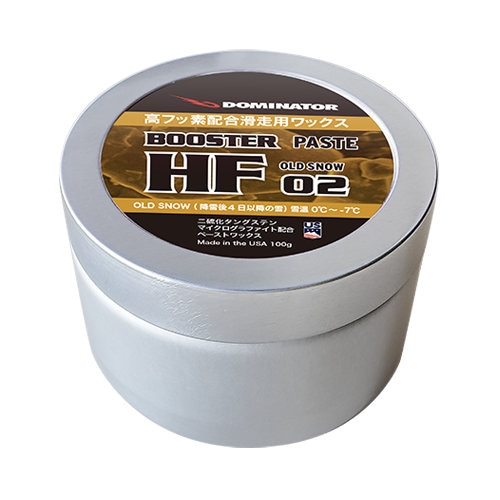 DOMINATOR ドミネーター ワックス HF O2 ペースト 高フッ素配合滑走用ワックス スキー スノーボード HFO2P-100