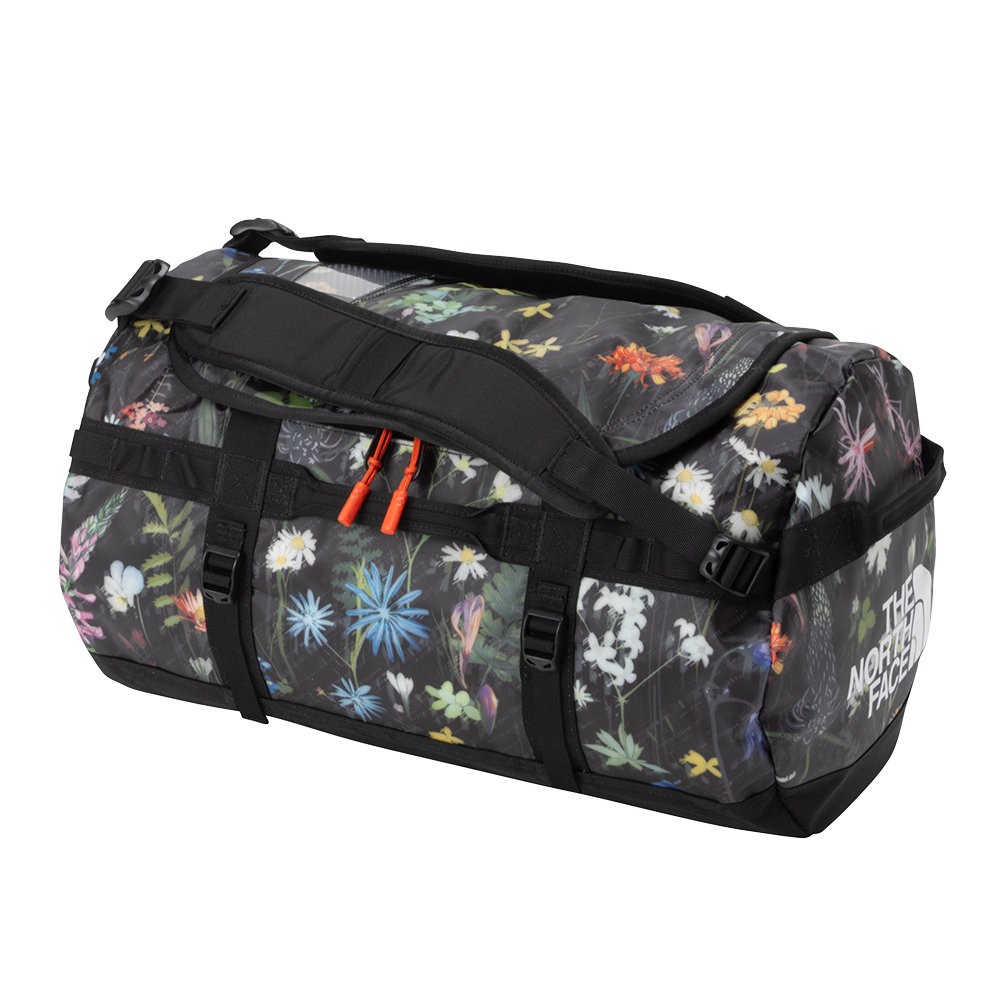 ノースフェイス BCダッフル S ダッフルバッグ 44L TNFブラックアルパインフローラルプリント NM82368-AF ノースフェイス BCダッフル S ダッフルバッグ 44L TNFブラック
