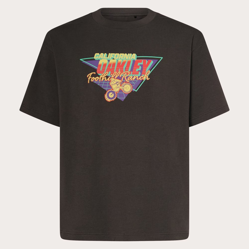 OAKLEY オークリー Tシャツ 半袖 メンズ En New Retro Tee 8Bit 2.0 shadow/black FOA407576-22H