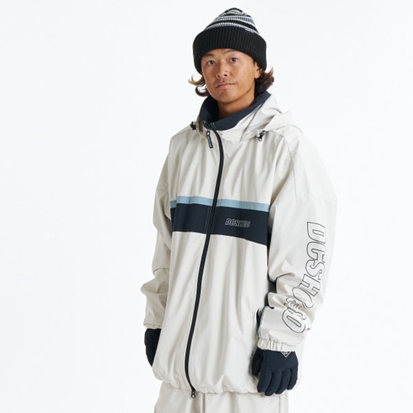 25-26 DC SHOES �ǥ����������塼�� ���Ρ��ܡ��ɥ��㥱�å� ��� �ۥ磻�� DJK253931-WHT