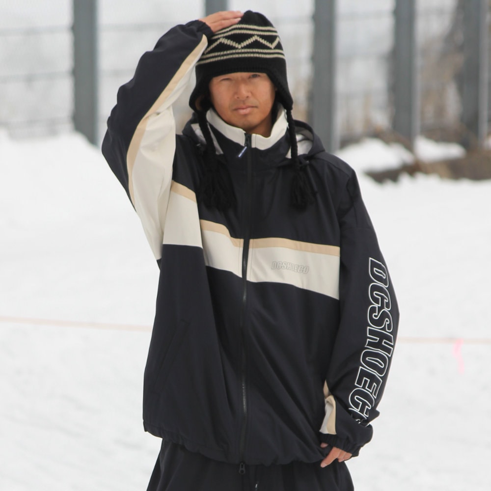 25-26 DC SHOES �ǥ����������塼�� ���Ρ��ܡ��ɥ��㥱�å� ��� �֥�å� DJK253931-BLK