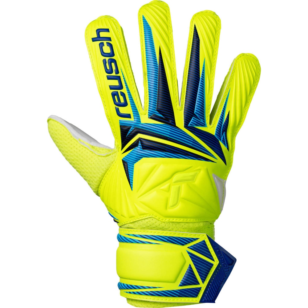 reusch キーパーシャツ M イエロー 背番号1 5460955-728-1.jpg ウェア