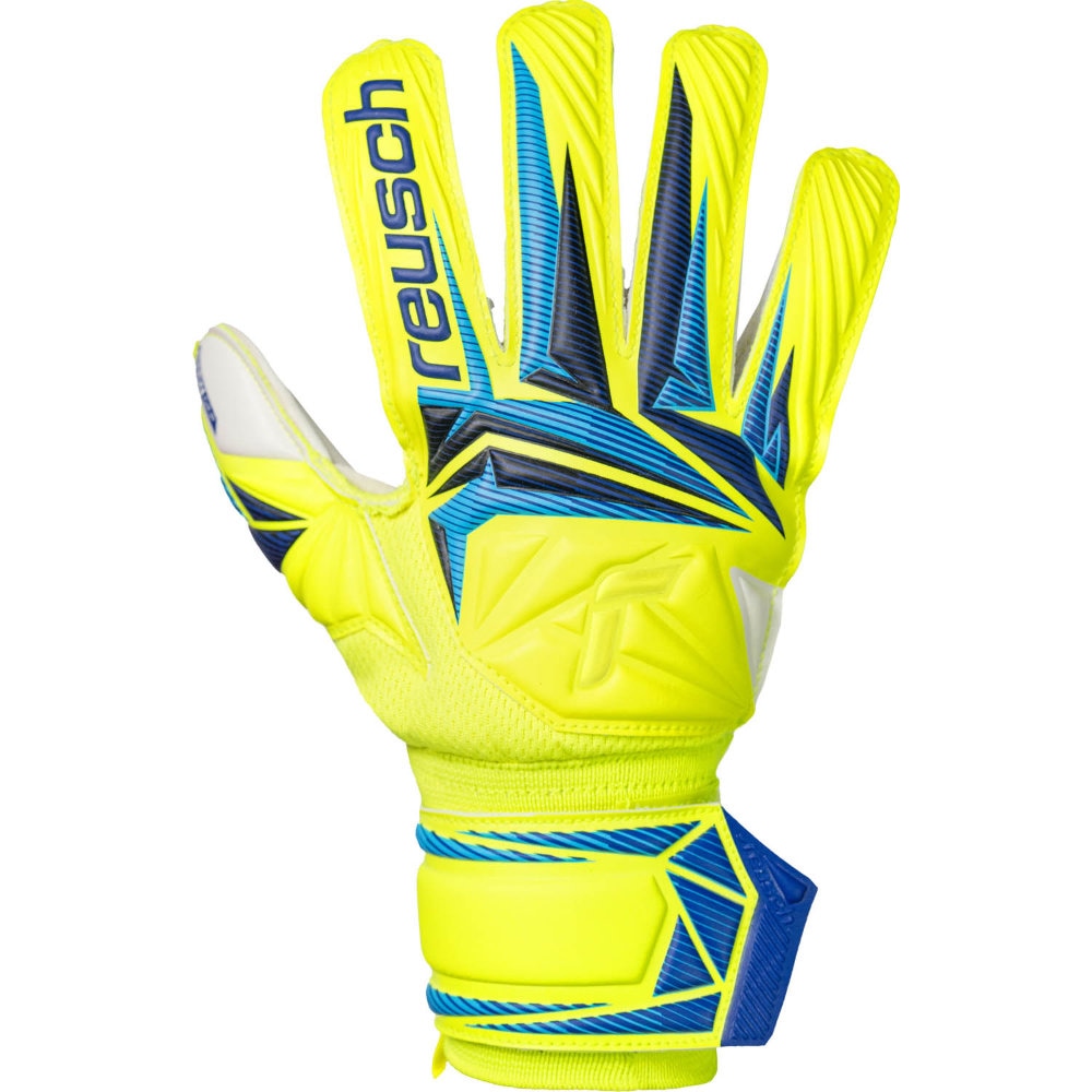 REUSCH ロイシュ キーパーグローブ アトラクト アドバンス ジュニア サッカー キーパー手袋 セイフティイエロー 5662215-2005