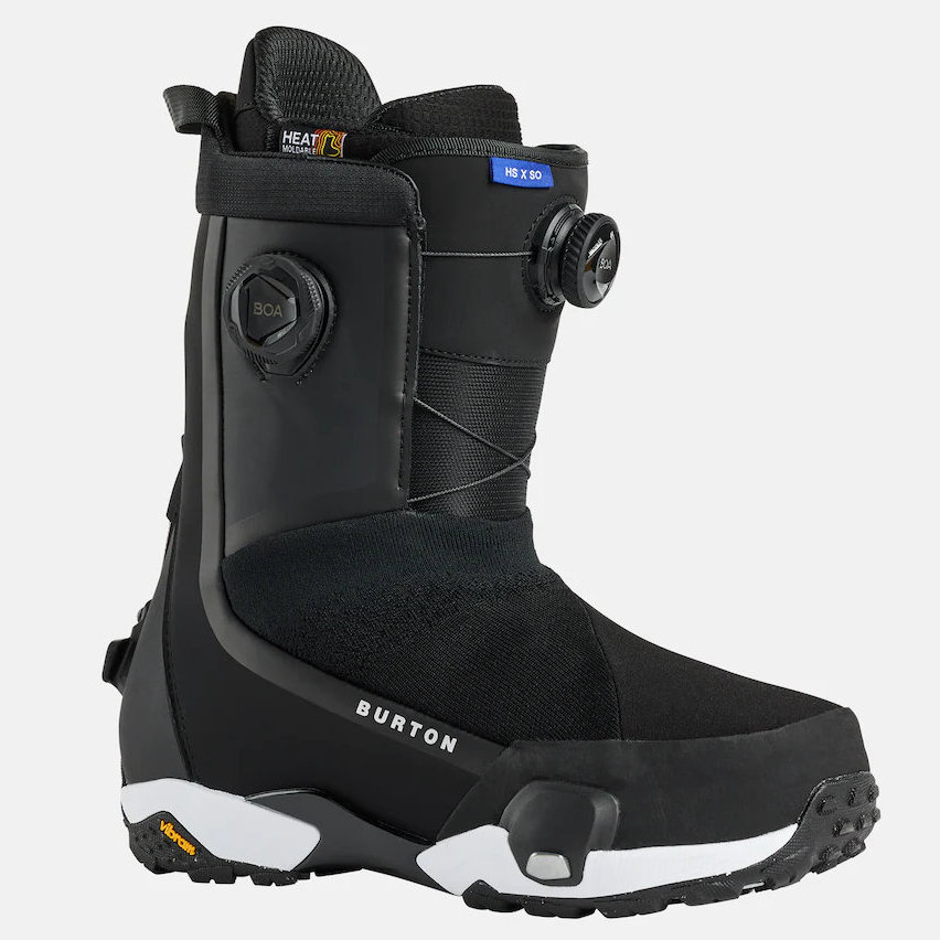 25-26 Burton �С��ȥ� ���Ρ��ܡ��ɥ֡��� �ϥ�����å� X Step On �磻�� ��� Highshot X Wide Black 3029610A02