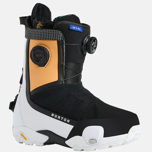 25-26 Burton �С��ȥ� ���Ρ��ܡ��ɥ֡��� �ϥ�����å� X Step On �磻�� ��ǥ����� Highshot X Wide Orange Cream/Multi 3030210E1M