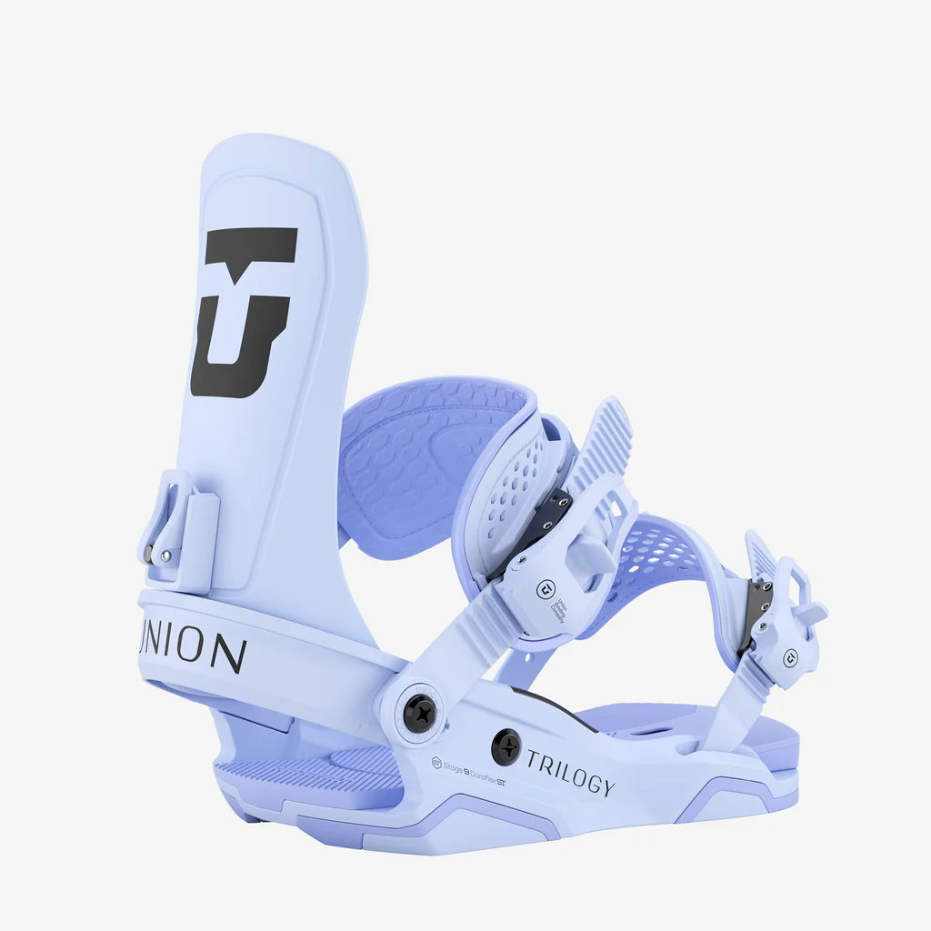 25-26 ユニオン ビンディング UNION Trilogy Light Blue Mサイズ レディース スノーボード バインディング 11010200