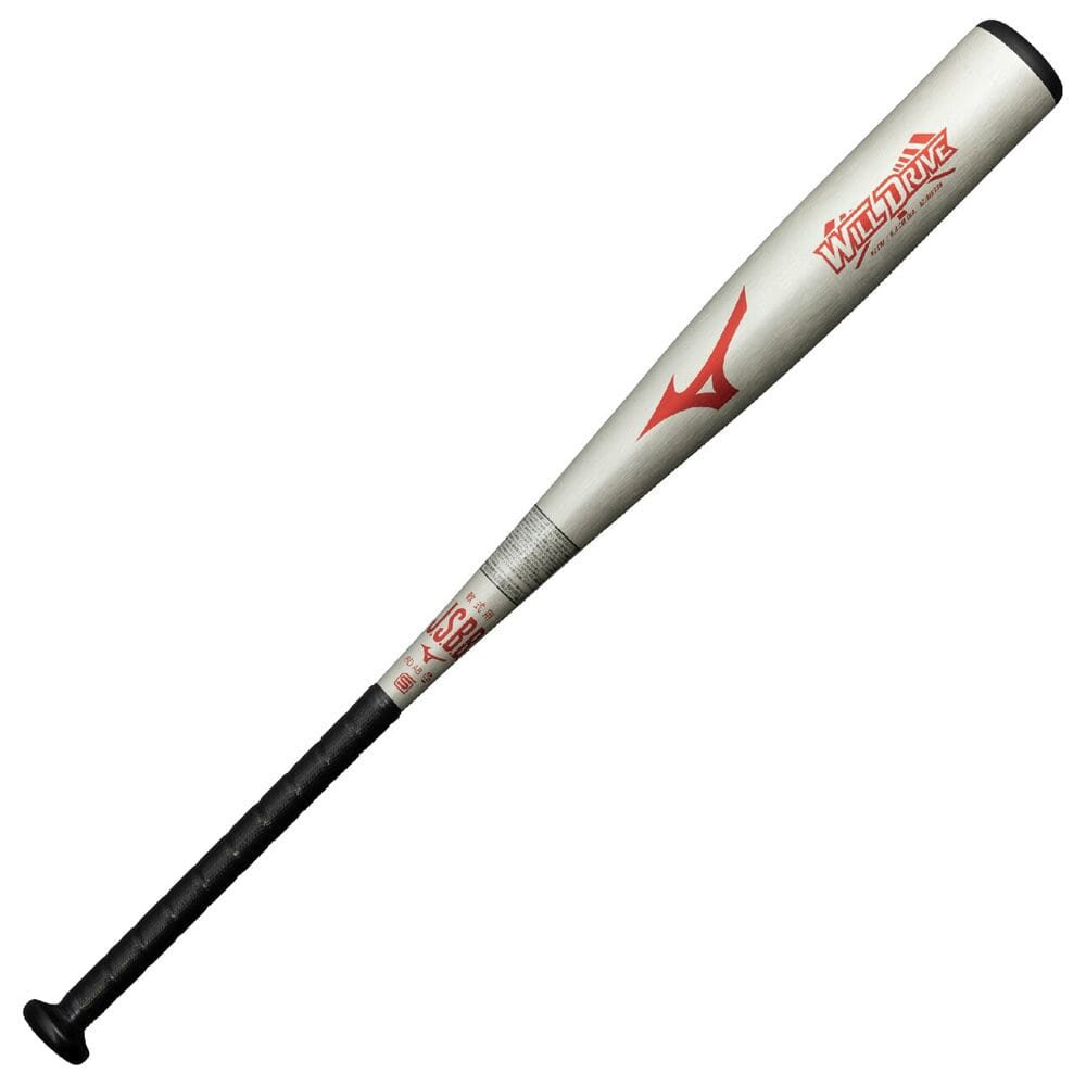 ミズノ 一般軟式バット 82cm ミドルバランス ウィルドライブ レッド 軟式野球 バット 1CJMR18682-03