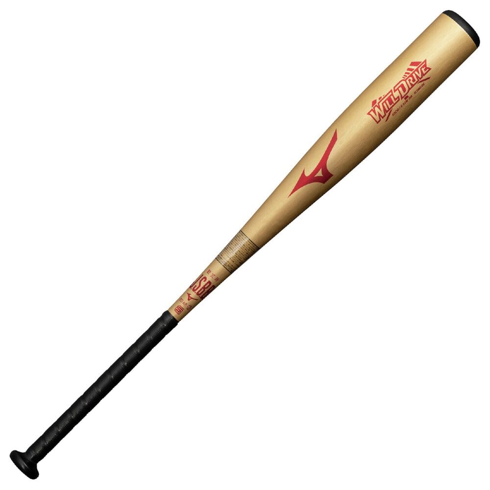 ミズノ 一般軟式バット 83cm ミドルバランス ウィルドライブ レッド 軟式野球 バット 1CJMR18683-50