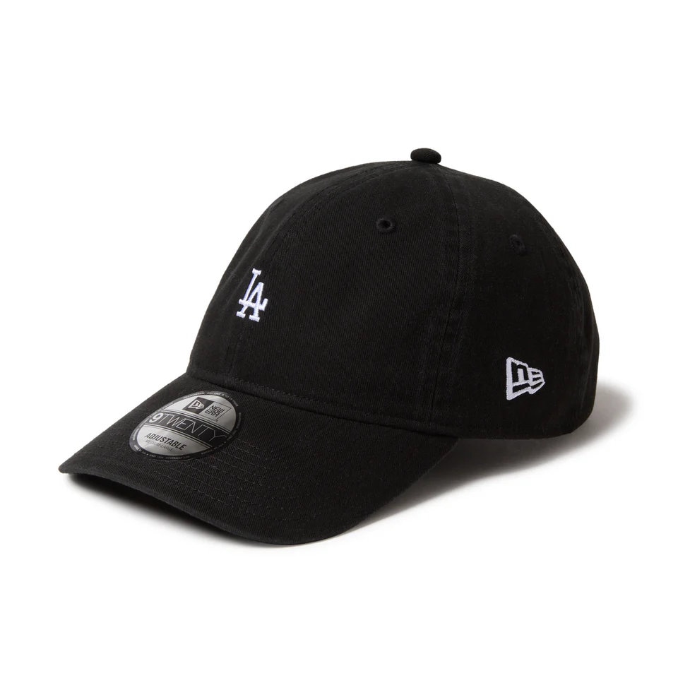 NEW ERA ニューエラ キャップ 9TWENTY MLB バッターマンロゴ メタルバックル ロサンゼルス・ドジャース ブラック 14668024-ML