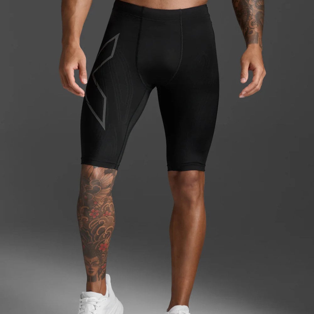 2XU MCS ランコンプショーツ メンズ ツータイムズユー MA5331B-BLKBRF