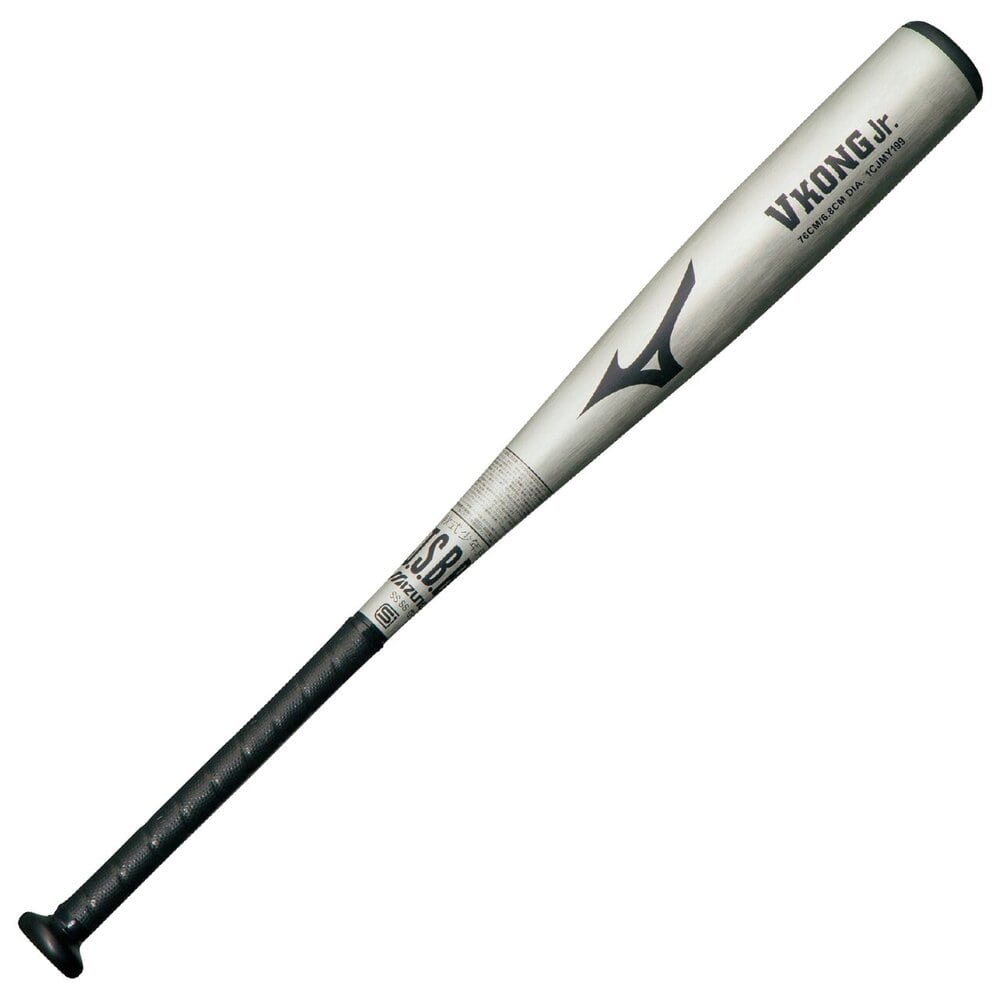 ミズノ 少年軟式バット Vコング Jr. 76cm ミドルバランス 少年野球 バット 1CJMY19976-03