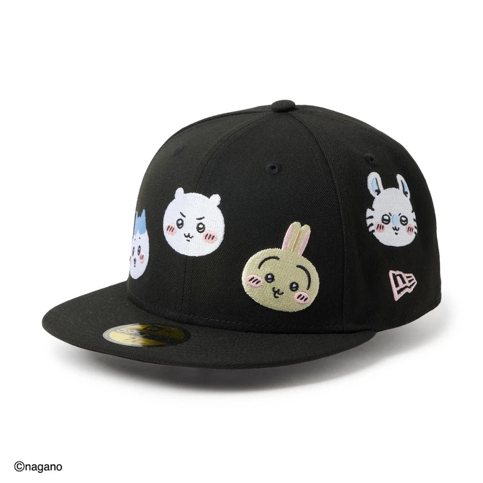 NEW ERA �˥塼���� ����å� 59FIFTY �������� ����� ALL OVER �֥�å� 14864521