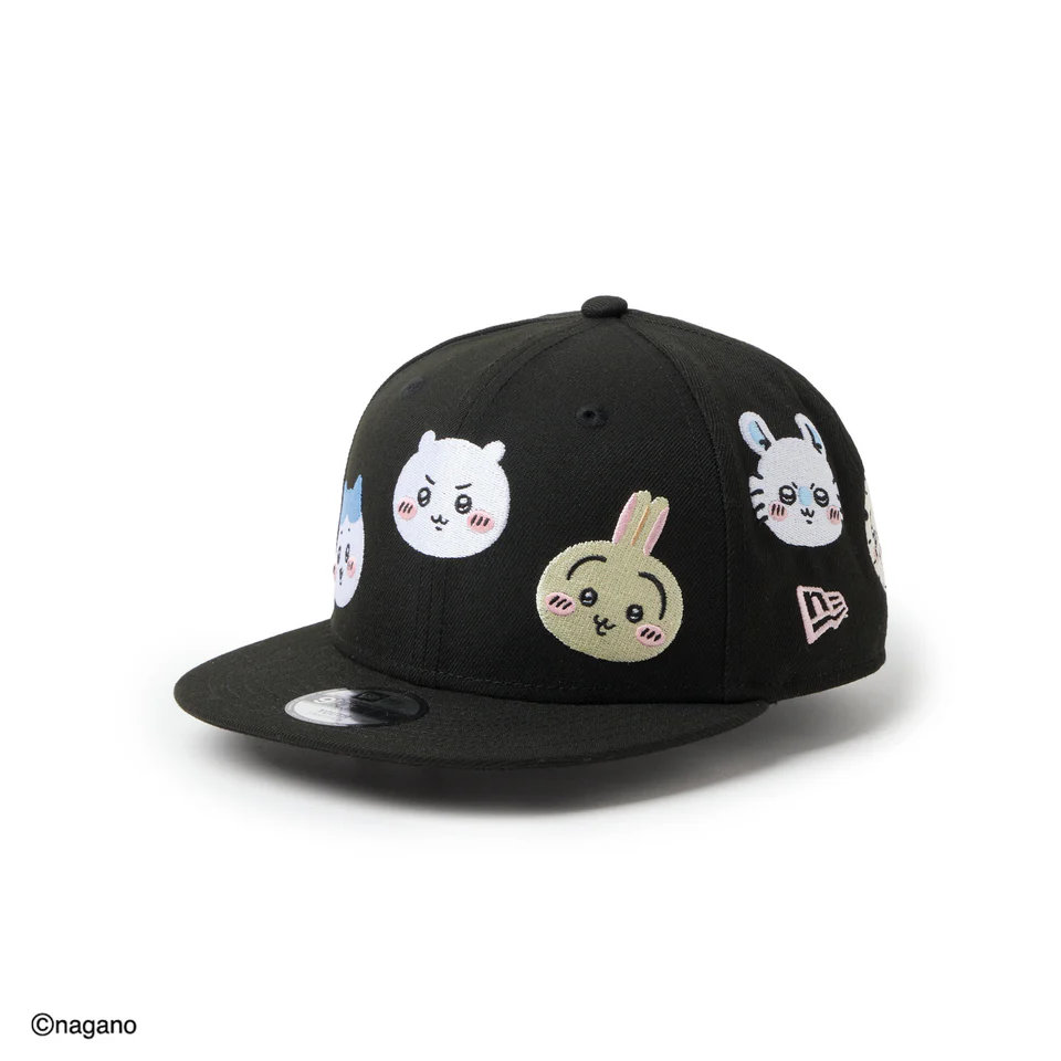 NEW ERA �˥塼���� ����å� ���å� Youth 9FIFTY �������� ����� ALL OVER �֥�å� 14864474
