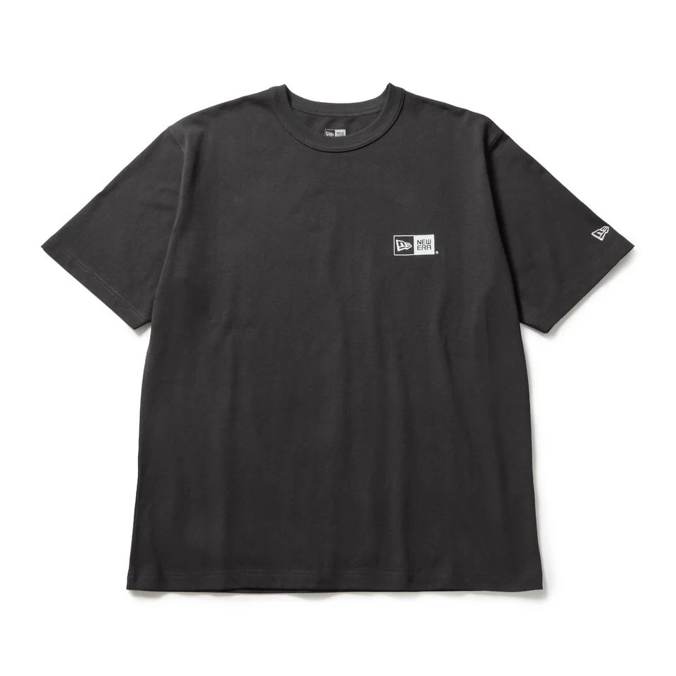 NEW ERA ニューエラ Tシャツ 半袖 ウォッシュドコットン Tシャツ Box Logo スミクロ 14774247