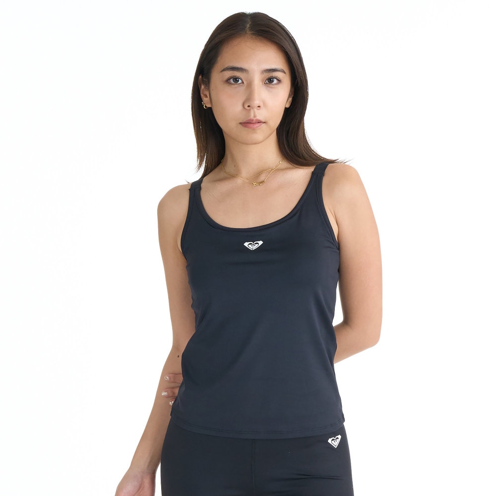 ロキシー タンクトップ レディース キャミタンク 水陸両用 速乾 MY 1ST ROXY TANK RDK261526-BLK