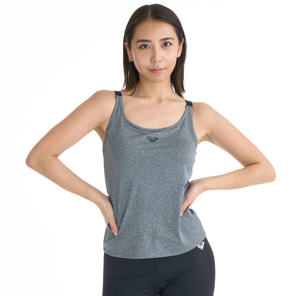 ロキシー タンクトップ レディース キャミタンク 水陸両用 速乾 MY 1ST ROXY TANK RDK261526-GRY