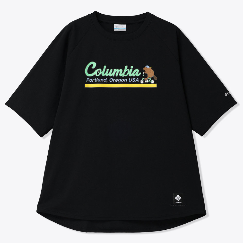 コロンビア Tシャツ メンズ 半袖 レイリバーラグラングラフィックショートスリーブTシャツ PG1954-010