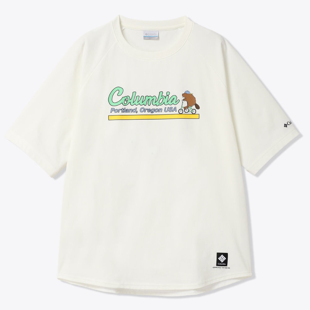 コロンビア Tシャツ メンズ 半袖 レイリバーラグラングラフィックショートスリーブTシャツ PG1954-125