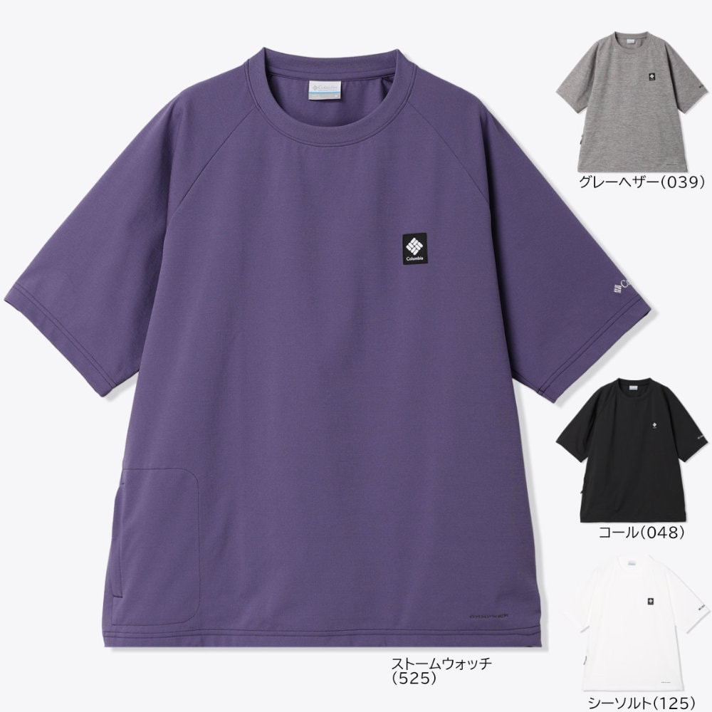 コロンビア 水陸両用Tシャツ メンズ 半袖 レイリバーショートスリーブポケットTシャツ PG7575