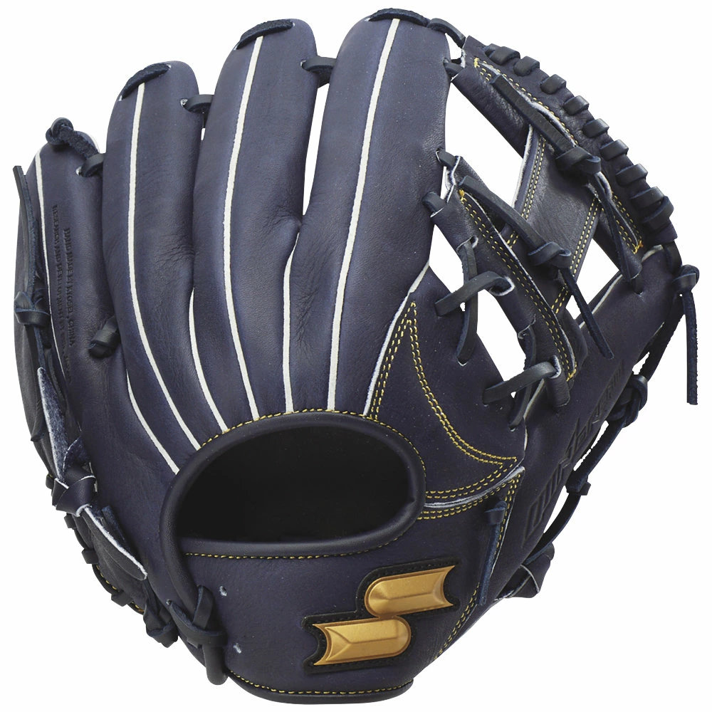 エスエスケイ 一般軟式グローブ 内野手用 ウインドリーム 右投げ 軟式野球 ネイビー WNG12524-70