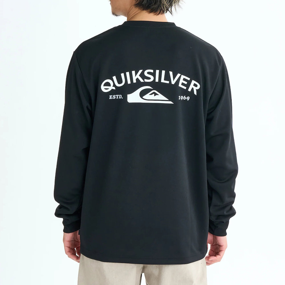 クイックシルバー 長袖Tシャツ メンズ KNOWLEDGE AREA LT QLT254001-BLK