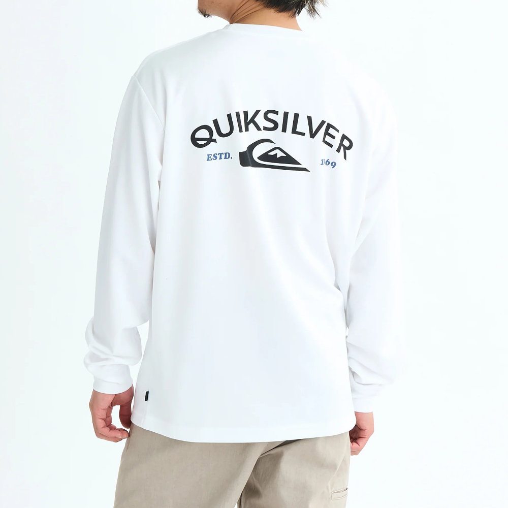クイックシルバー 長袖Tシャツ メンズ KNOWLEDGE AREA LT QLT254001-WHT