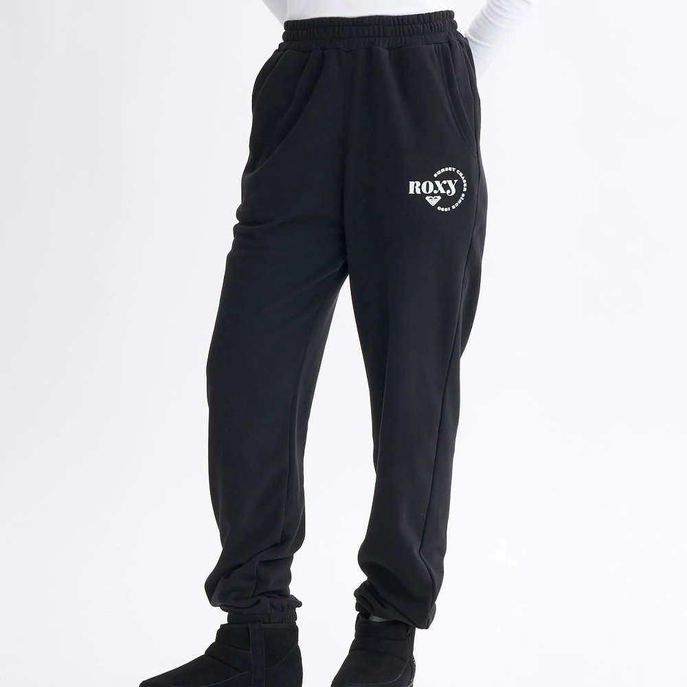 ロキシー スウェットパンツ 裏毛 レディース Roxy JIVY PANTS RPT254014-BLK