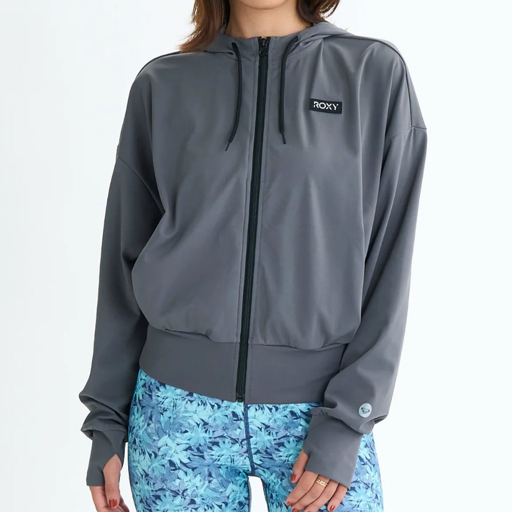 ロキシー パーカー レディース 速乾 UVカット YOUR ALLY HOODIE RZP254524-GRY