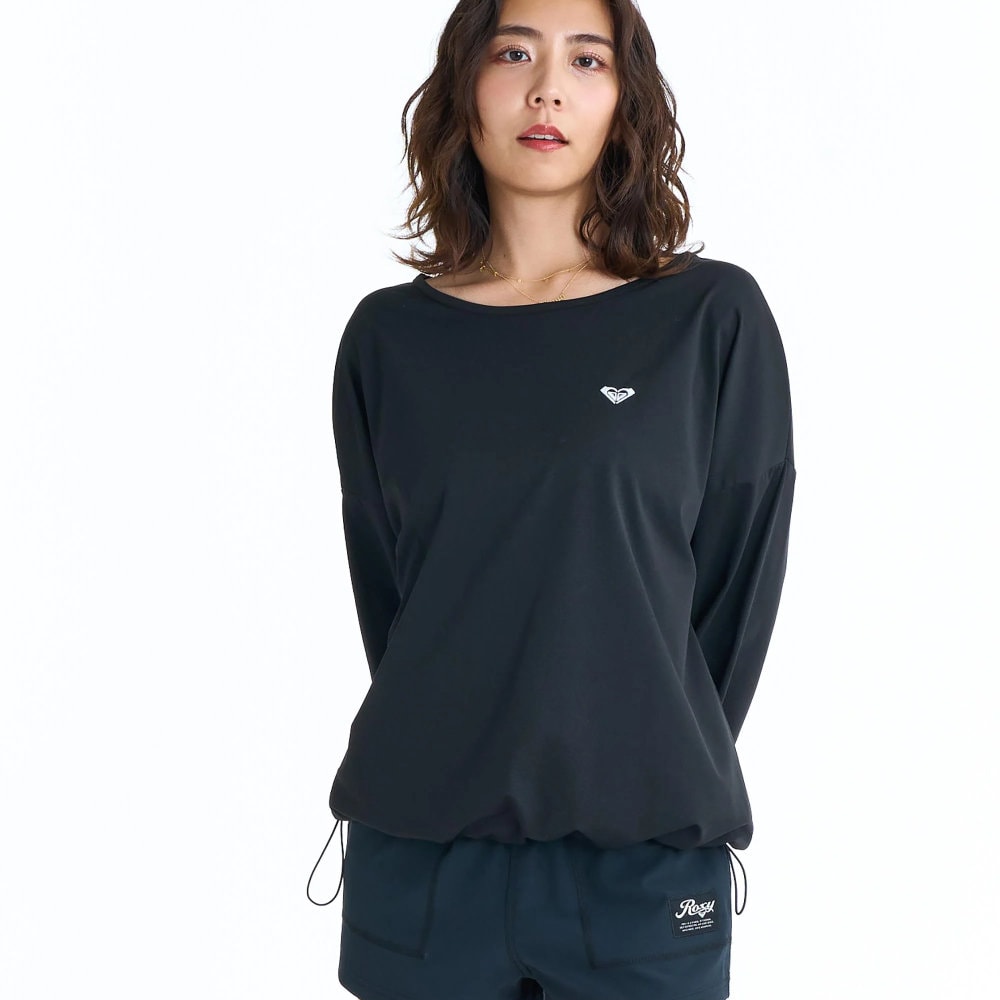 ロキシー ラッシュプルオーバー レディース UVカット ROXY LUMINA RLY261029-BBK