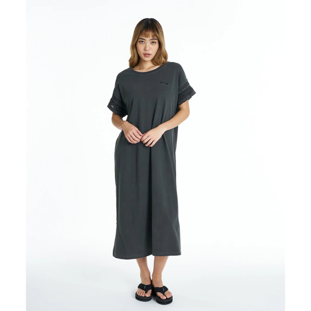 ロキシー ワンピース レディース ロング丈 ROXY HORIZON DRESS RDR262045-BBK
