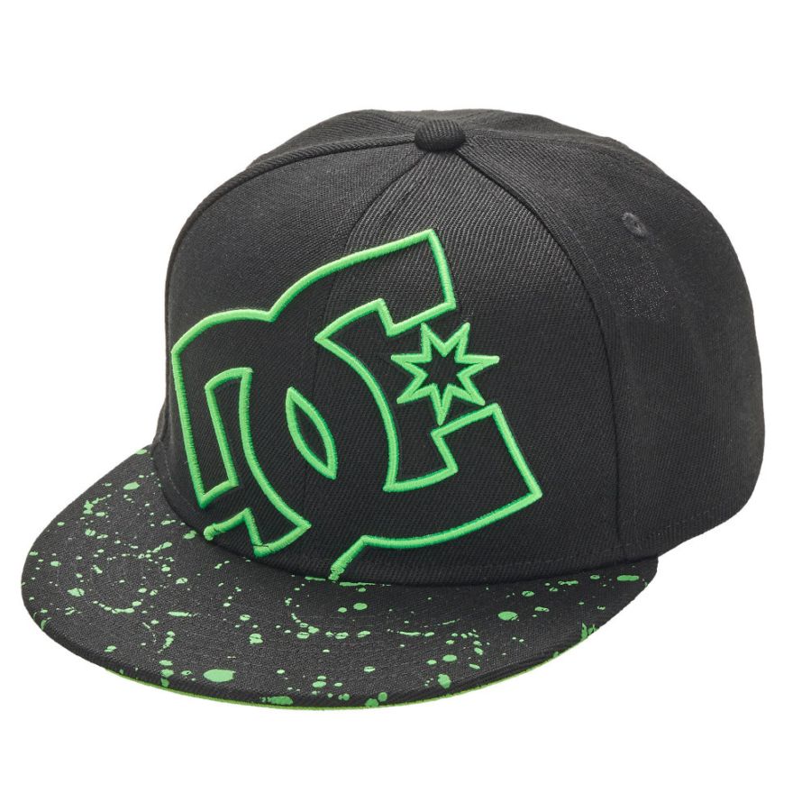 DC Shoes ディーシーシューズ キャップ キッズ 帽子 25 KD DOUBLEUP SNAPBACK YCP254611-BKG
