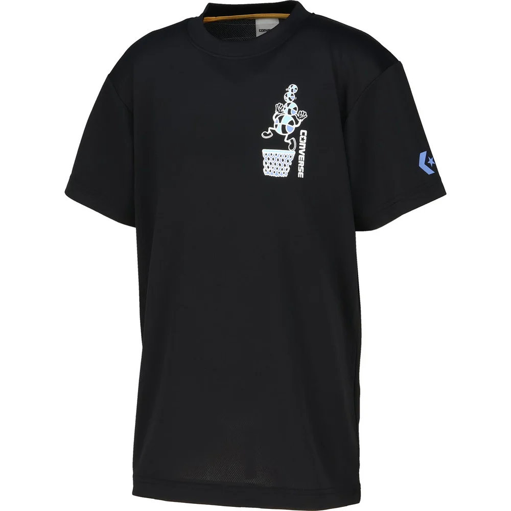 コンバース ジュニア プリントTシャツ 半袖 バスケットボール CB462353-1923
