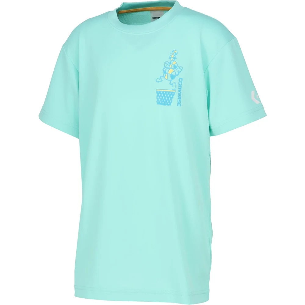 コンバース ジュニア プリントTシャツ 半袖 バスケットボール CB462353-4100