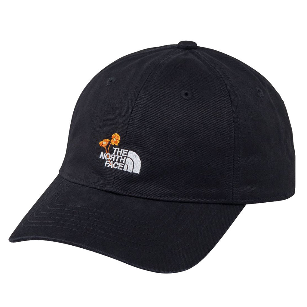 ザ・ノース・フェイス フラワーロゴTNFシンプリークラシックキャップ ユニセックス ブラック NN42672-K
