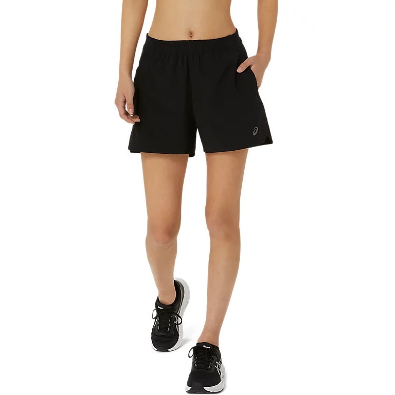 アシックス ランニングパンツ レディース ショートパンツ マルチポケット4インチショーツ 2012D089-001