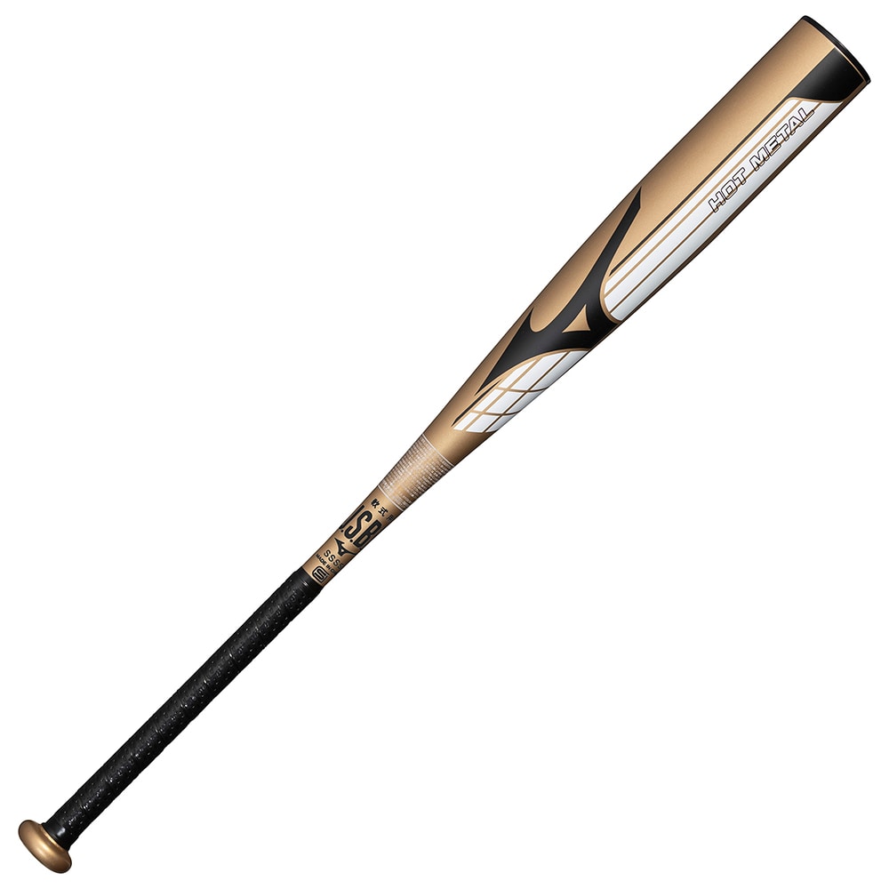 ミズノ 一般軟式バット ホットメタル トップバランス 83cm 超々ジュラルミン 軟式野球 バット 1CJMRA0183-50