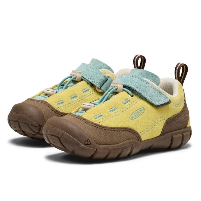 キーン リトルキッズ ジャスパー ツー スニーカー 子供靴 KEEN JASPER II C LEMON GRASS/AQUIFER 1032606