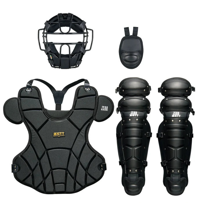 ZETT ゼット 軟式キャッチャー防具 4点セット 野球 捕手用 防具セット BL303SET-1900