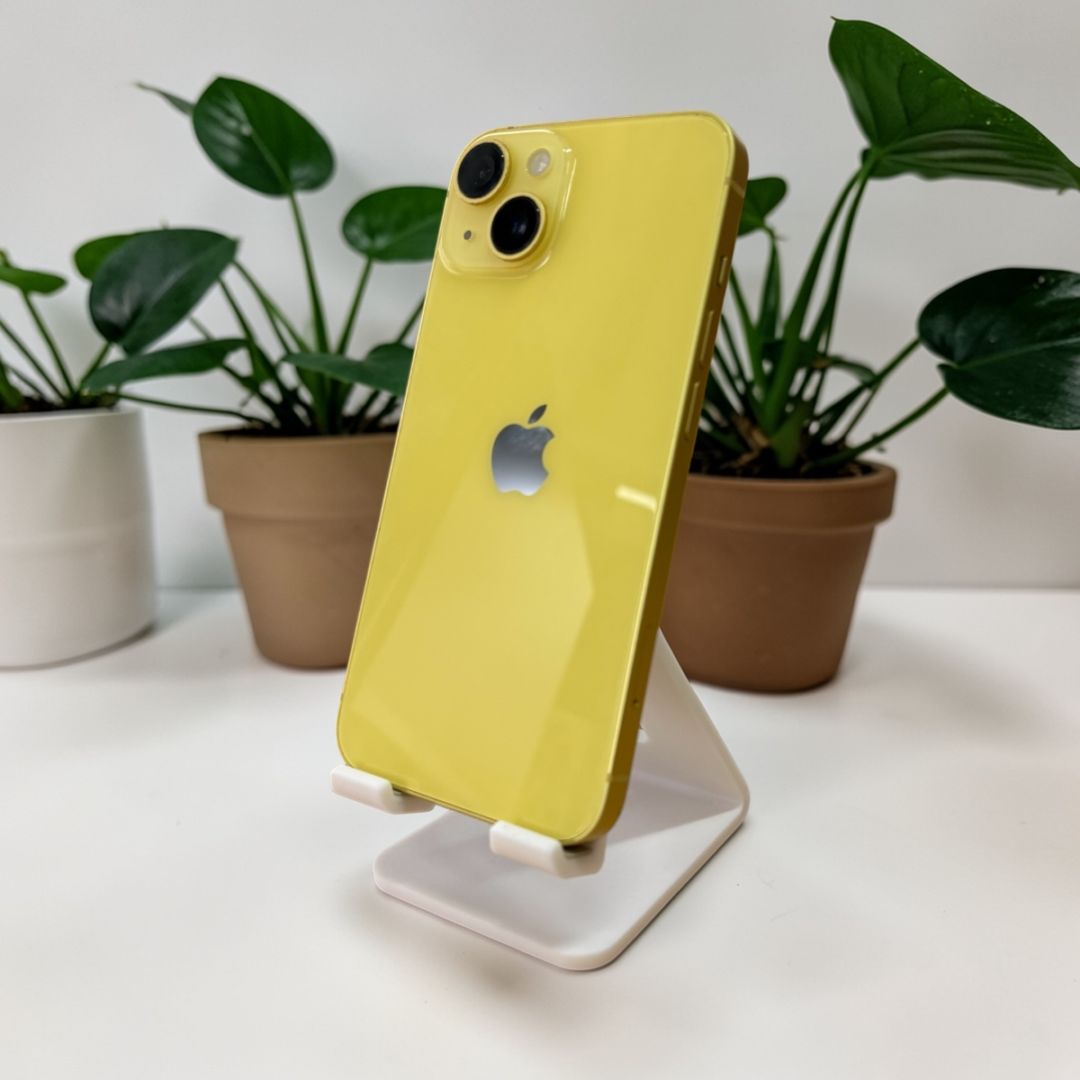 iPhone14 128GB ｲｴﾛｰ(中古良品B)