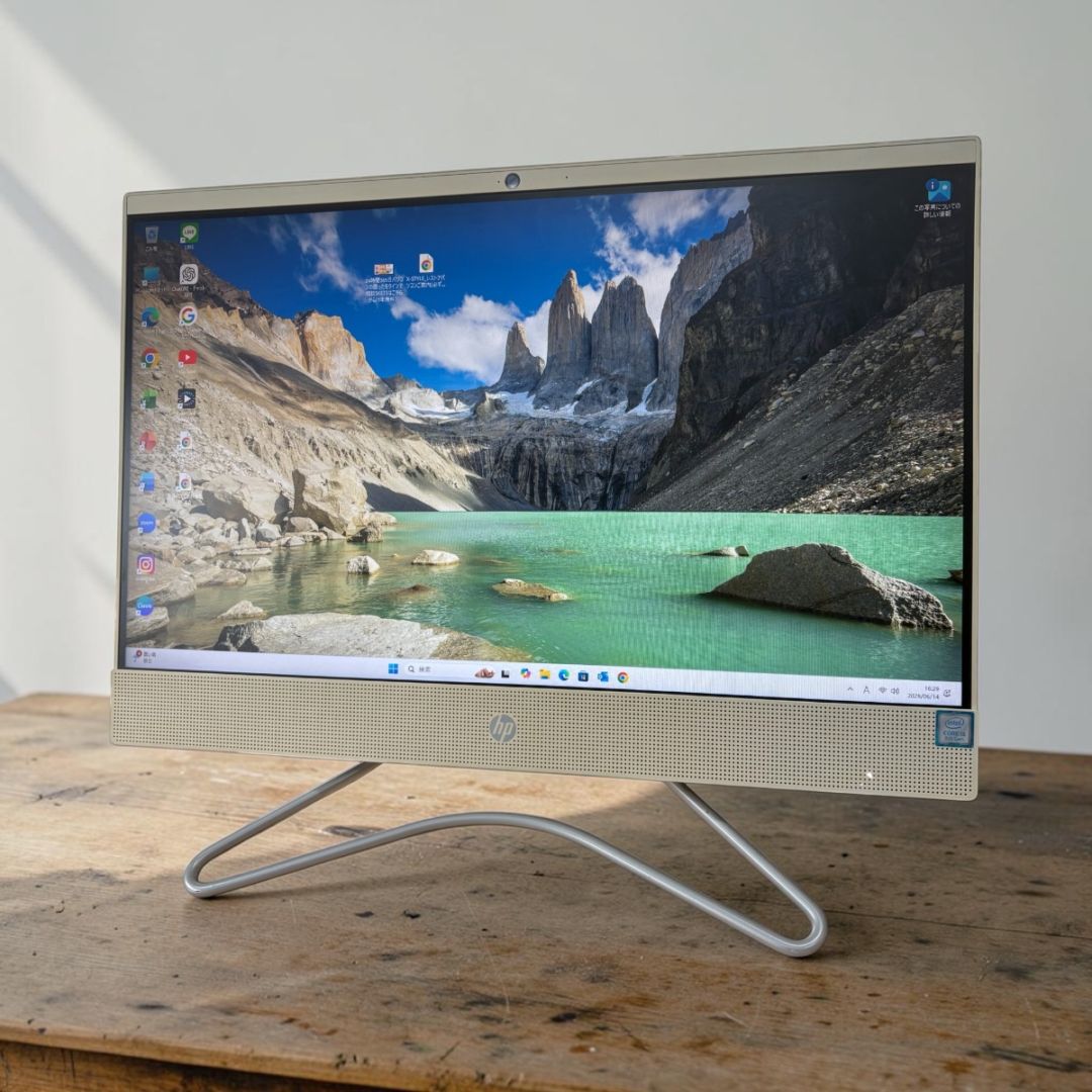 HP All-in-One 24-f0051jp(モニター一体型ﾃﾞｽｸﾄｯﾌﾟPC 24ｲﾝﾁ) | 画面