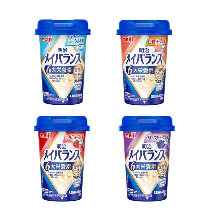 明治メイバランス発酵乳仕込みシリーズ　12本✖️4箱 楽天市場】メイバランスミニ カップ 発酵乳仕込みシリーズ