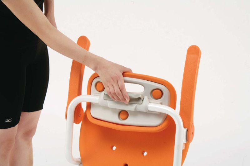 シャワーチェア「ユクリア」ミドルSPワンタッチおりたたみN｜ヤガミ