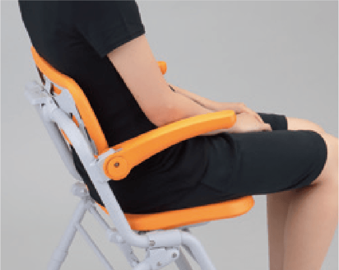 シャワーチェア ユクリアAIR ミドルSPワンタッチ｜ヤガミホームヘルス