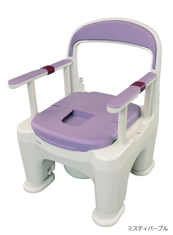 パナソニックポータブルトイレ 座楽　PN-L30200 ベージュ たのめーる】パナソニック エイジフリー ポータブルトイレ 座楽