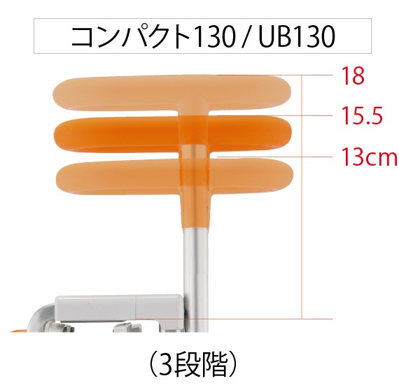 入浴グリップ ［ユクリア］ UB専用コンパクト 脚付ショート S