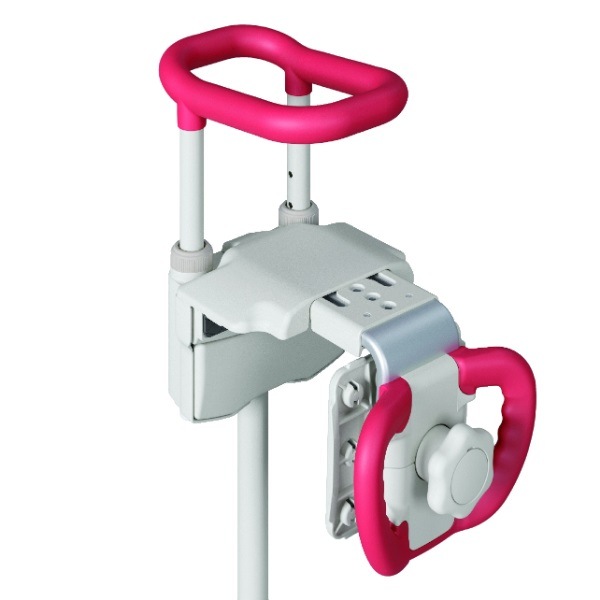 ウェルファン 浴槽手すりUST-130R 入浴関連 浴槽てすり 入浴グリップ お風呂用手すり 介護用品 送料無料 ウェルファン ユニットバス対応浴槽手すりUST-130UB