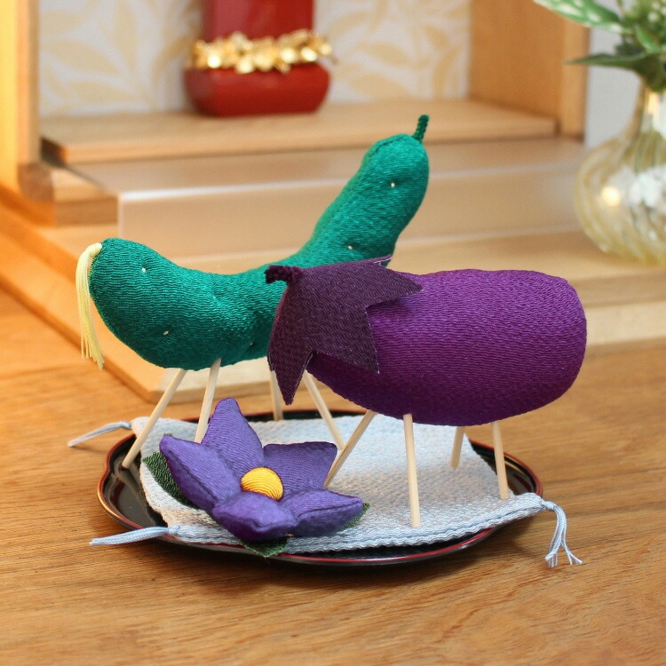 お供え ちりめん飾り 精霊馬 商品画像
