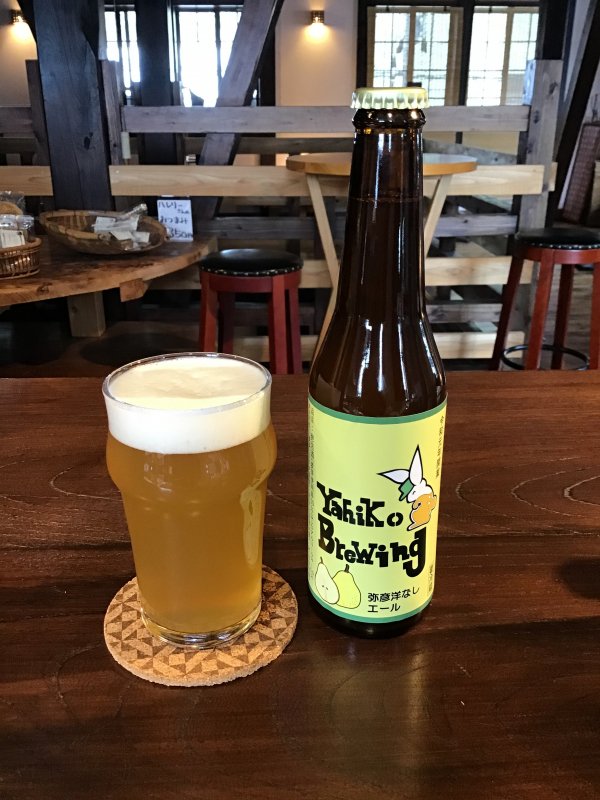 弥彦村井田地区の洋ナシ（ルレクチェ）を使用したクラフトビール　弥彦洋なしエール　330ml